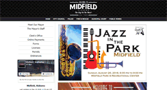 Desktop Screenshot of cityofmidfield.com